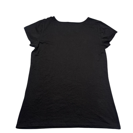 Vero Moda® Black Scoop Neck T Shirt-2XL