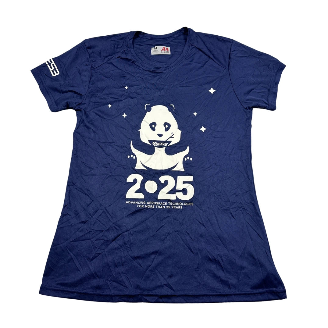 A4® Navy Panda Graphic Performance T Shirt-M