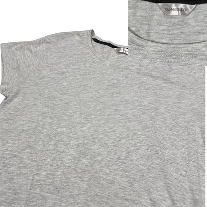Dunnes Stores® Grey Marl Basic T Shirt-M