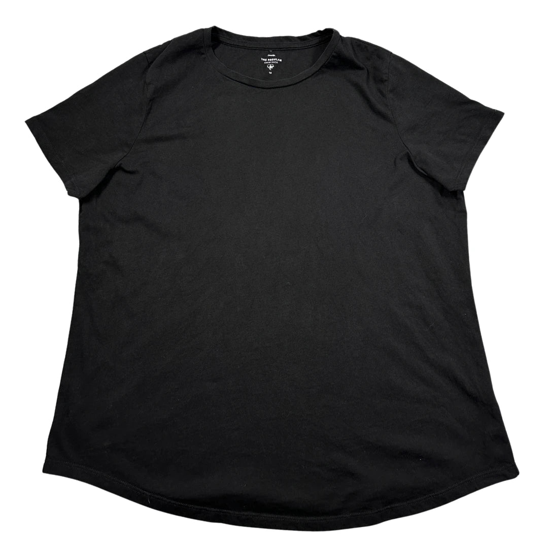 George® Black Crew Neck T Shirt-XL