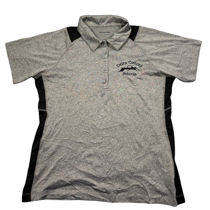 Sport Tek® Grey Polo Shirt-L