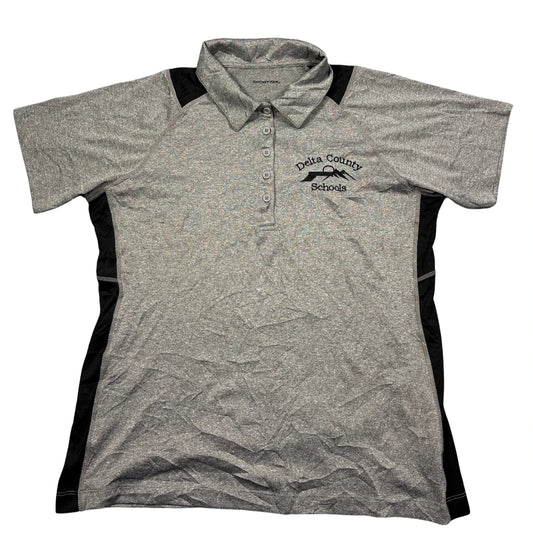 Sport Tek® Grey Polo Shirt-L