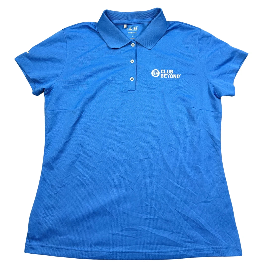 Adidas® Blue Climalite Golf Polo-L