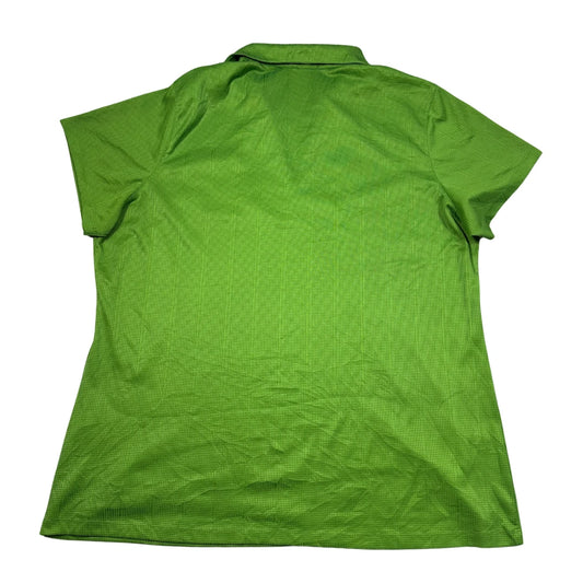 Unbranded Green Polo Shirt Textured-L
