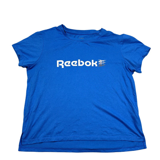 Thrift-and-treasures Blue Women's Shirt Logo-M Reebok