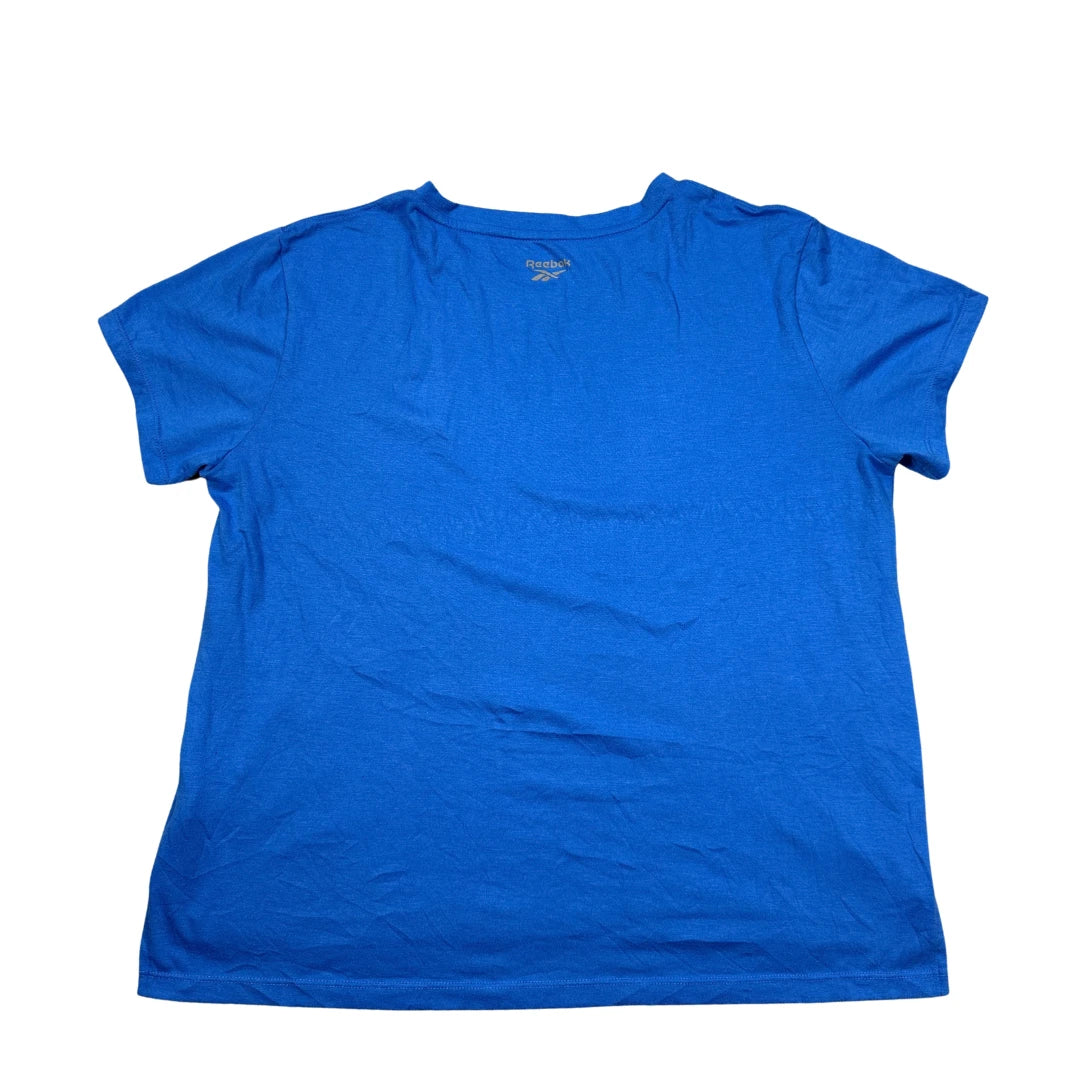 Thrift-and-treasures Blue Women's Shirt Logo-M Reebok