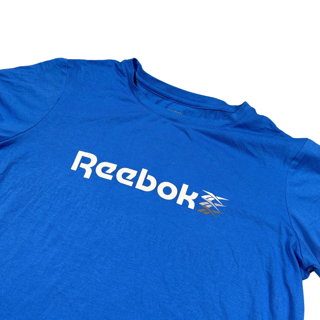 Thrift-and-treasures Blue Women's Shirt Logo-M Reebok