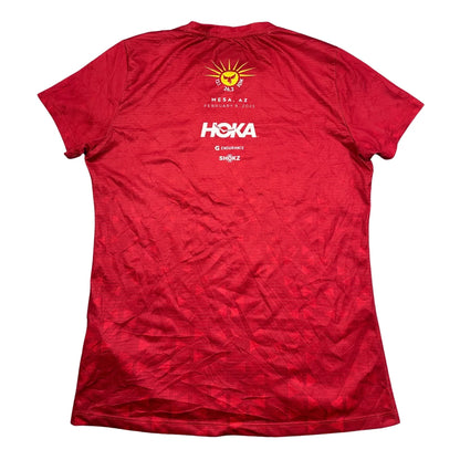Thrift-and-treasures Red Women's T Shirt-M HOKA