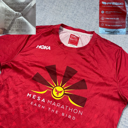 Thrift-and-treasures Red Women's T Shirt-M HOKA