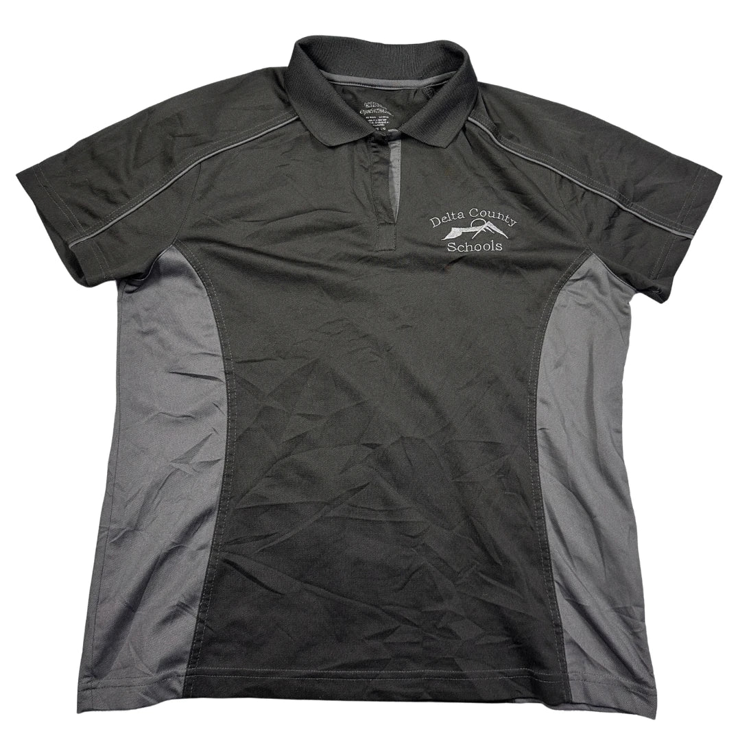 Thrift-and-treasures Black Women's Polo Contrast-L EXTREME