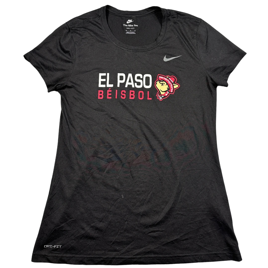 Thrift-and-treasures Black Women's T Shirt-M NIKE
