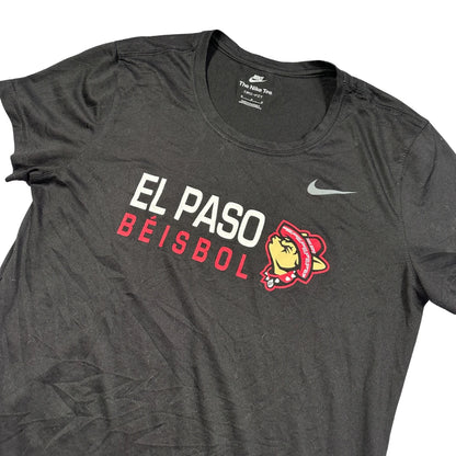 Thrift-and-treasures Black Women's T Shirt-M NIKE