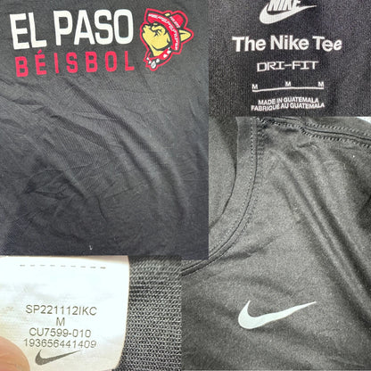 Thrift-and-treasures Black Women's T Shirt-M NIKE