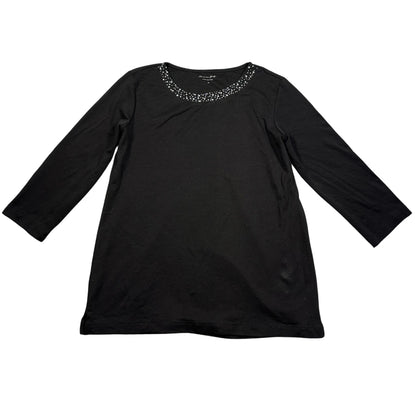 Thrift-and-treasures Black Women's Cotton Top-S Christian Berg