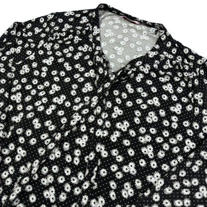 Thrift-and-treasures Black Women's Floral Blouse-L Tchibo®