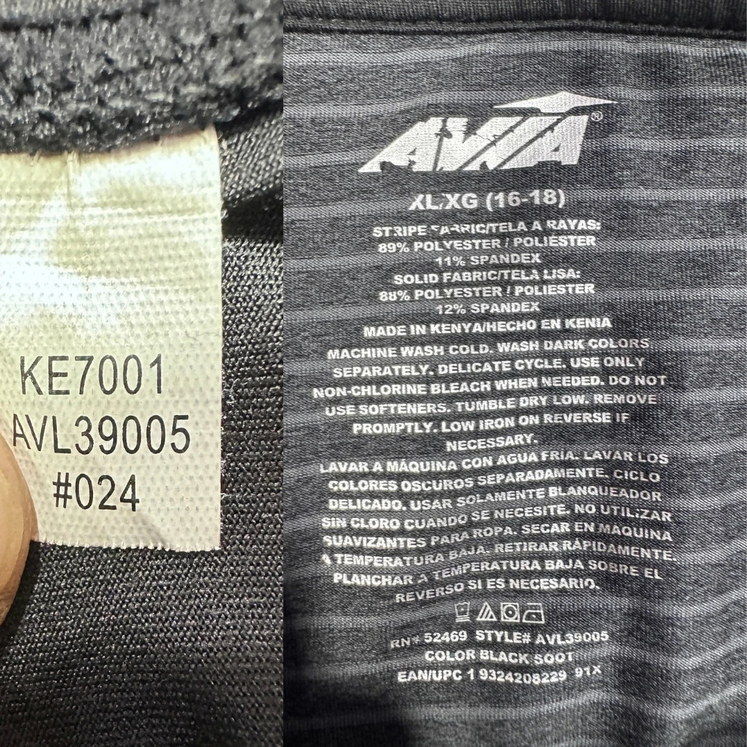 Thrift-and-treasures Black Women's Active Top-XL AVIA