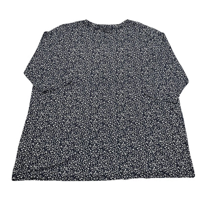 Thrift-and-treasures Navy Women's Henley Top-2XL C&A