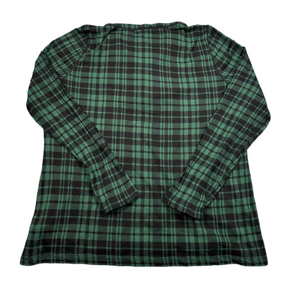 Thrift-and-treasures Green Women's Ruffle Top-XL Chaps