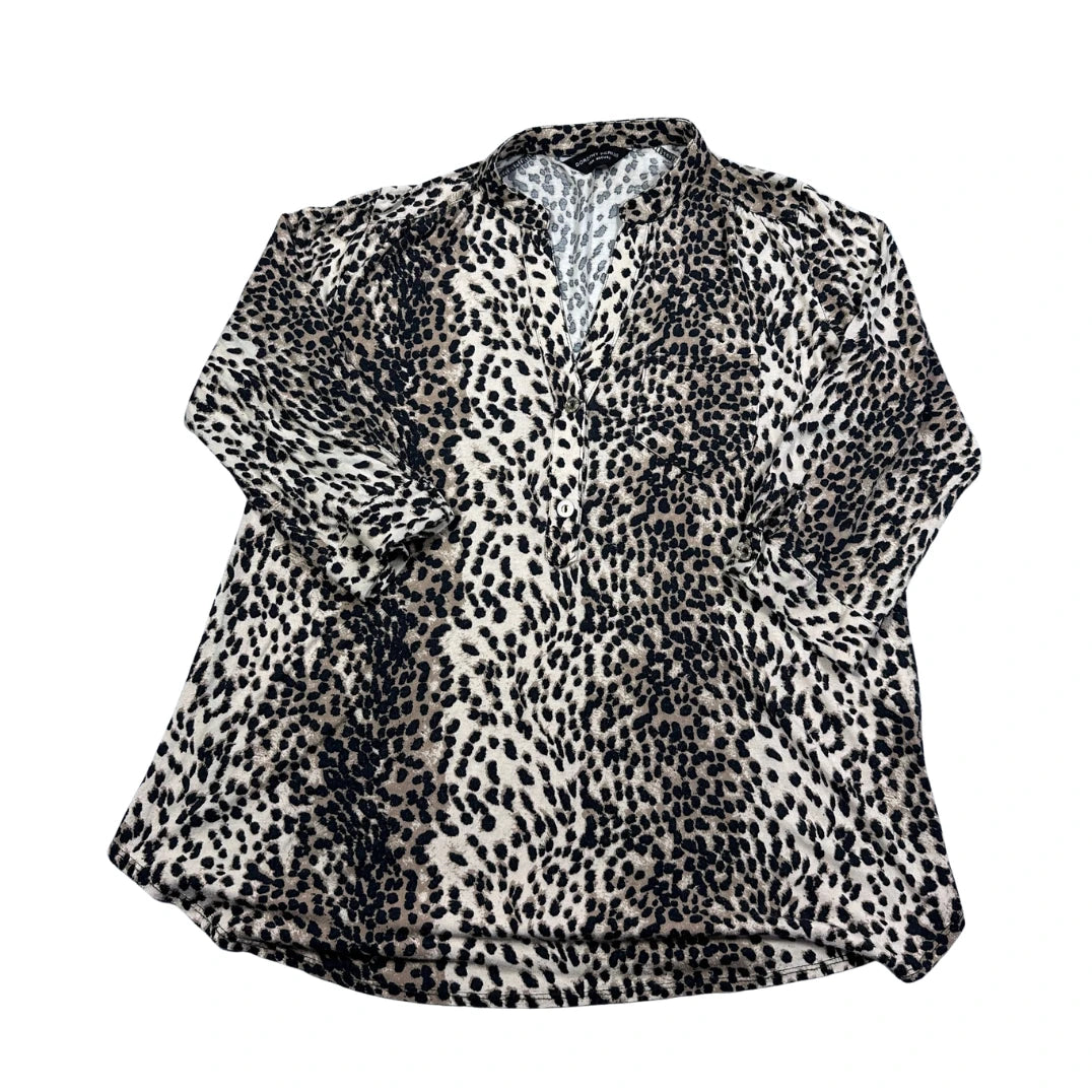 Thrift-and-treasures Women's Print Blouse-M Dorothy Perkins
