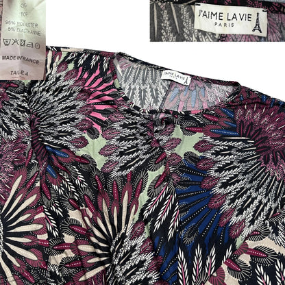 Thrift-and-treasures Women's Floral Print-XL J'aime LaVie
