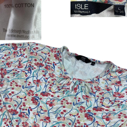 Thrift-and-treasures Women's Cotton Top-L ISLE