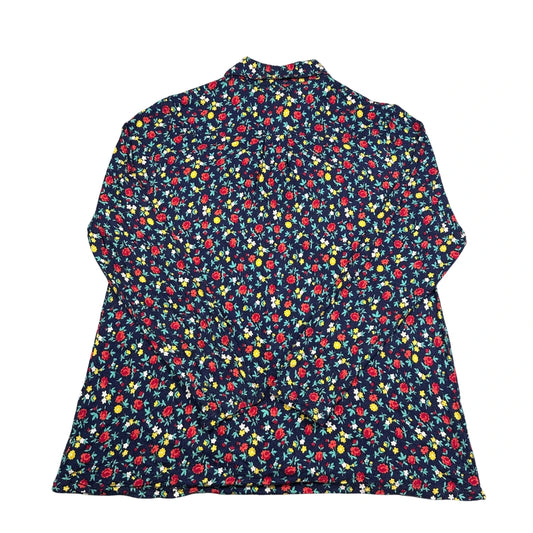 Thrift-and-treasures Navy Women's Button Shirt-M Lands End