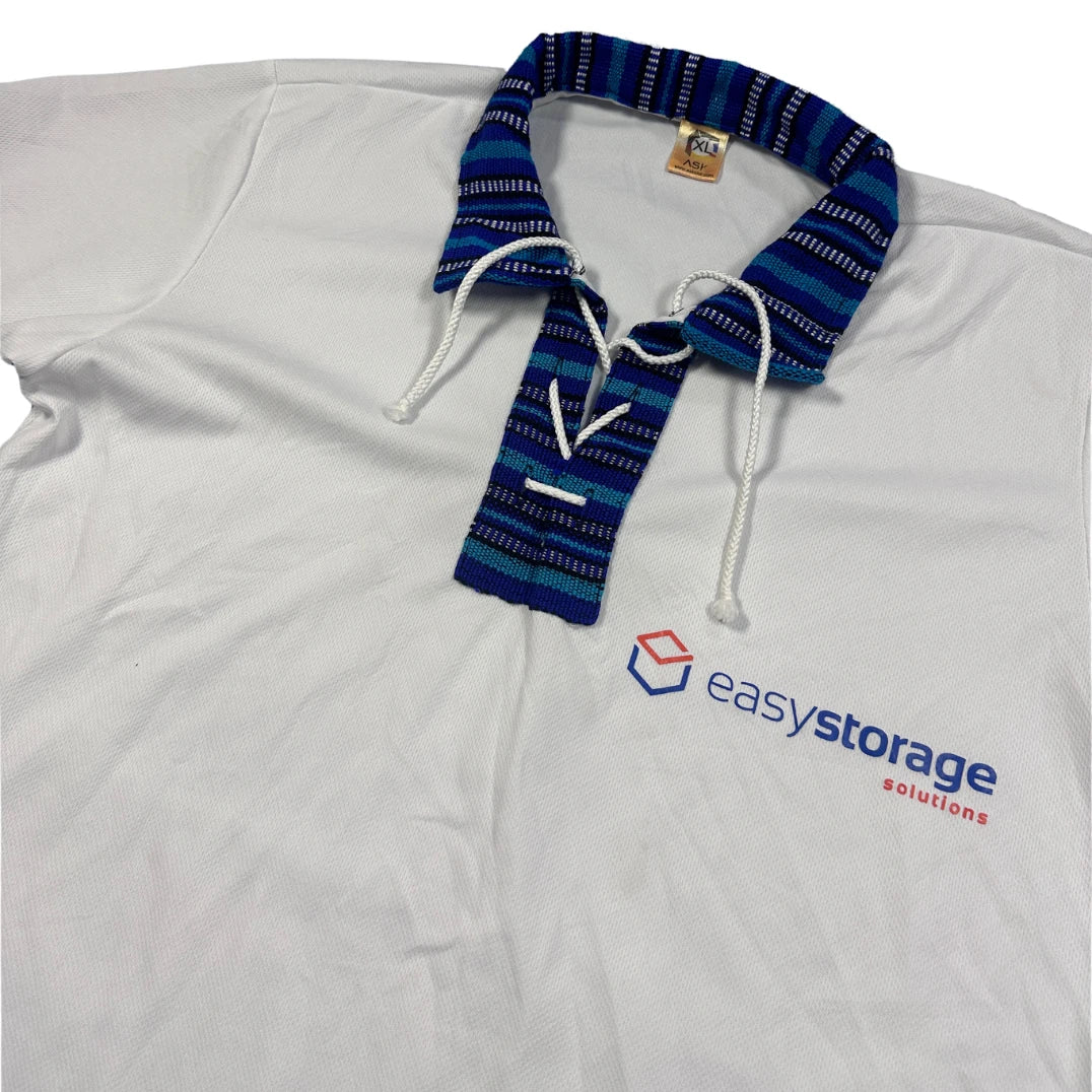 Askolor White Women's Polo Top-XL T Shirts