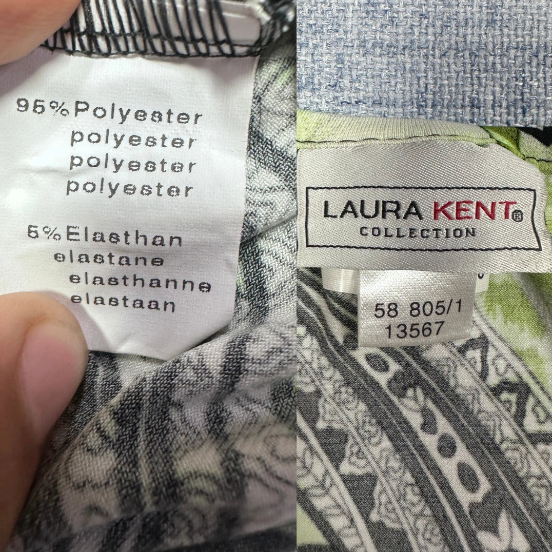 Laura Kent Green Women's Print Top T Shirts