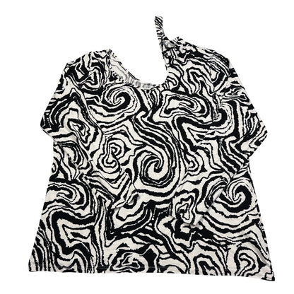Bodyflirt Black Women's Asymmetric Top-2XL T Shirts