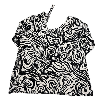 Bodyflirt Black Women's Asymmetric Top-2XL T Shirts