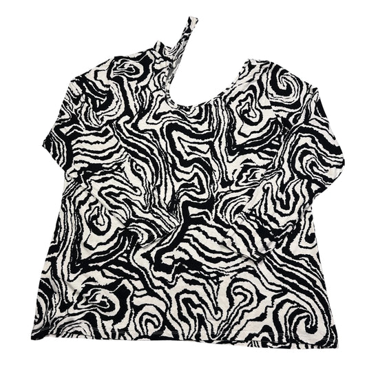 Bodyflirt Black Women's Asymmetric Top-2XL T Shirts