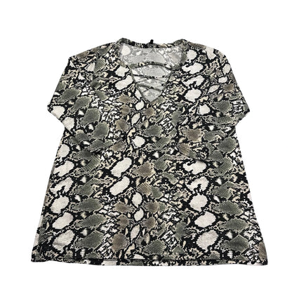 MS Mode Grey Women's Neck Top-M T Shirts