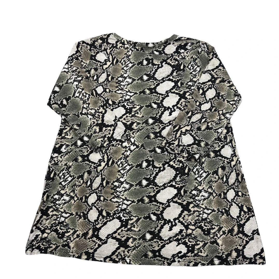 MS Mode Grey Women's Neck Top-M T Shirts