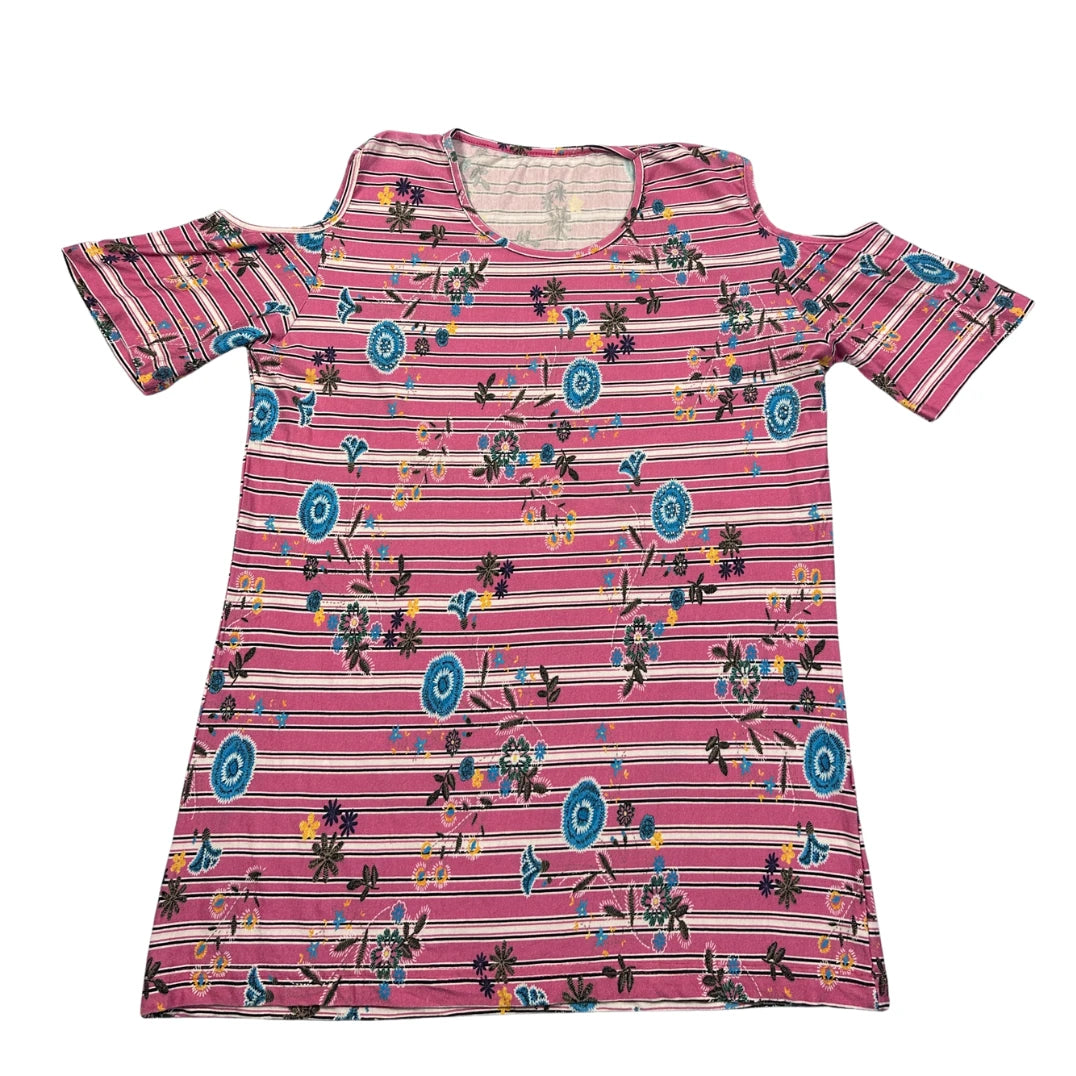 Unbranded Pink Women's Shoulder Top T Shirts