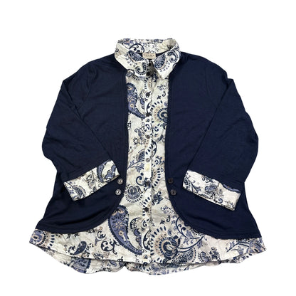 C&A Navy Women's Shirt Top-44 T Shirts