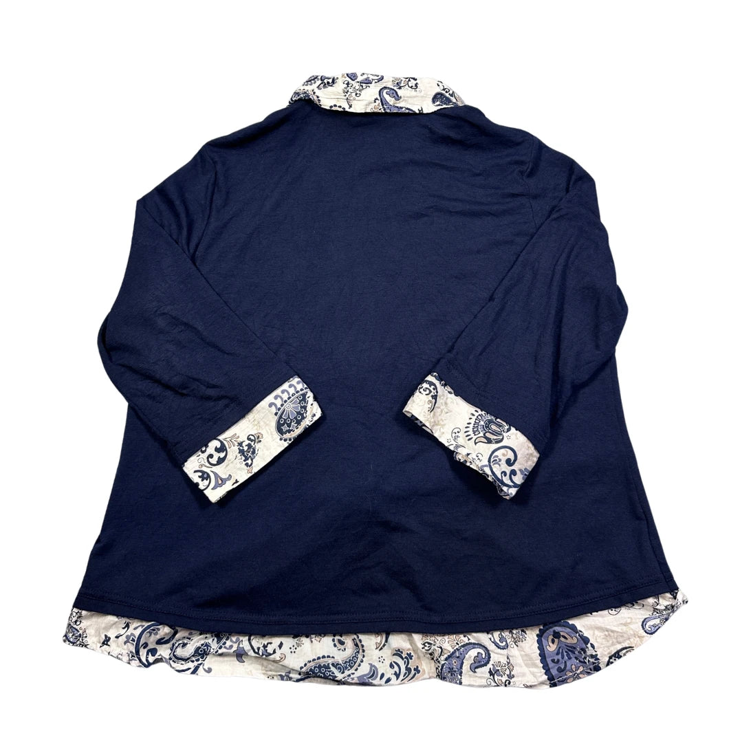 C&A Navy Women's Shirt Top-44 T Shirts
