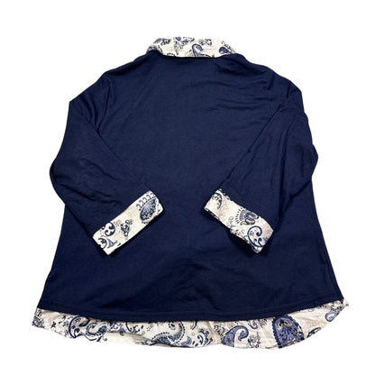 C&A Navy Women's Shirt Top-44 T Shirts