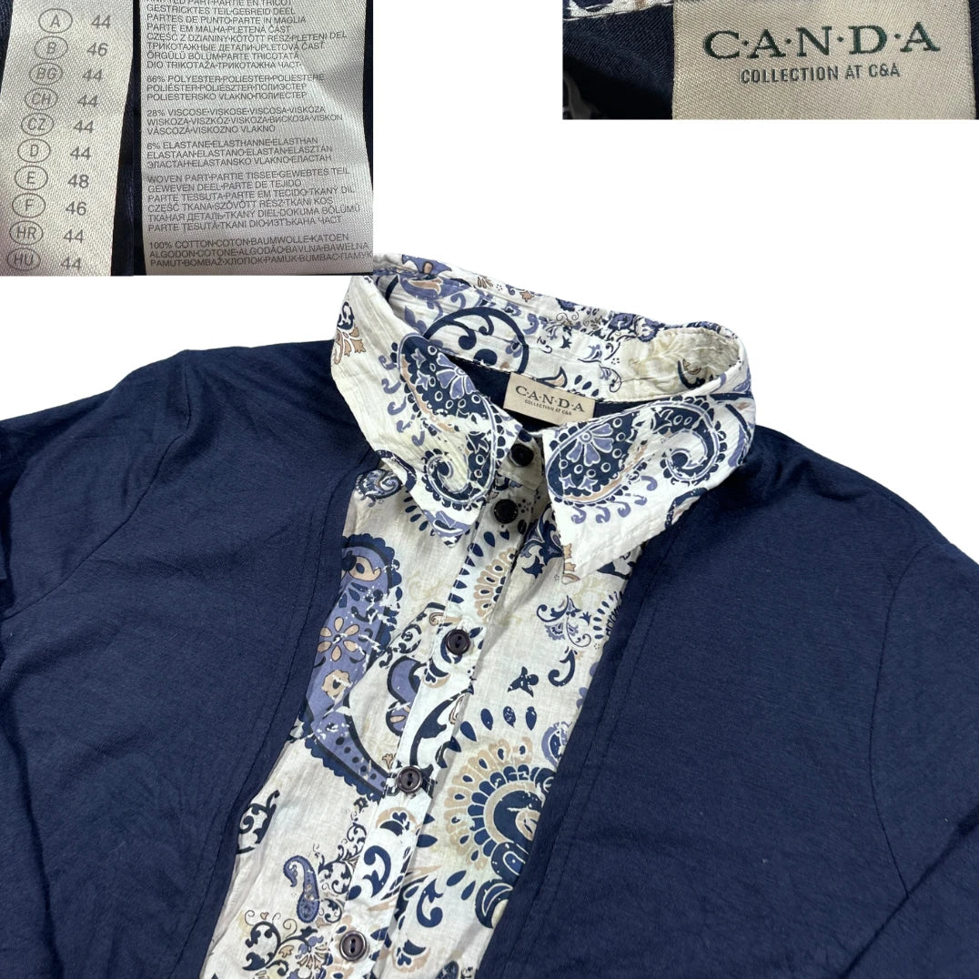 C&A Navy Women's Shirt Top-44 T Shirts