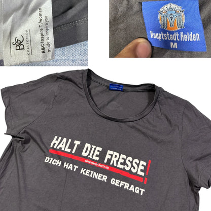 B&C Grey Women's T Shirt-M Shirts