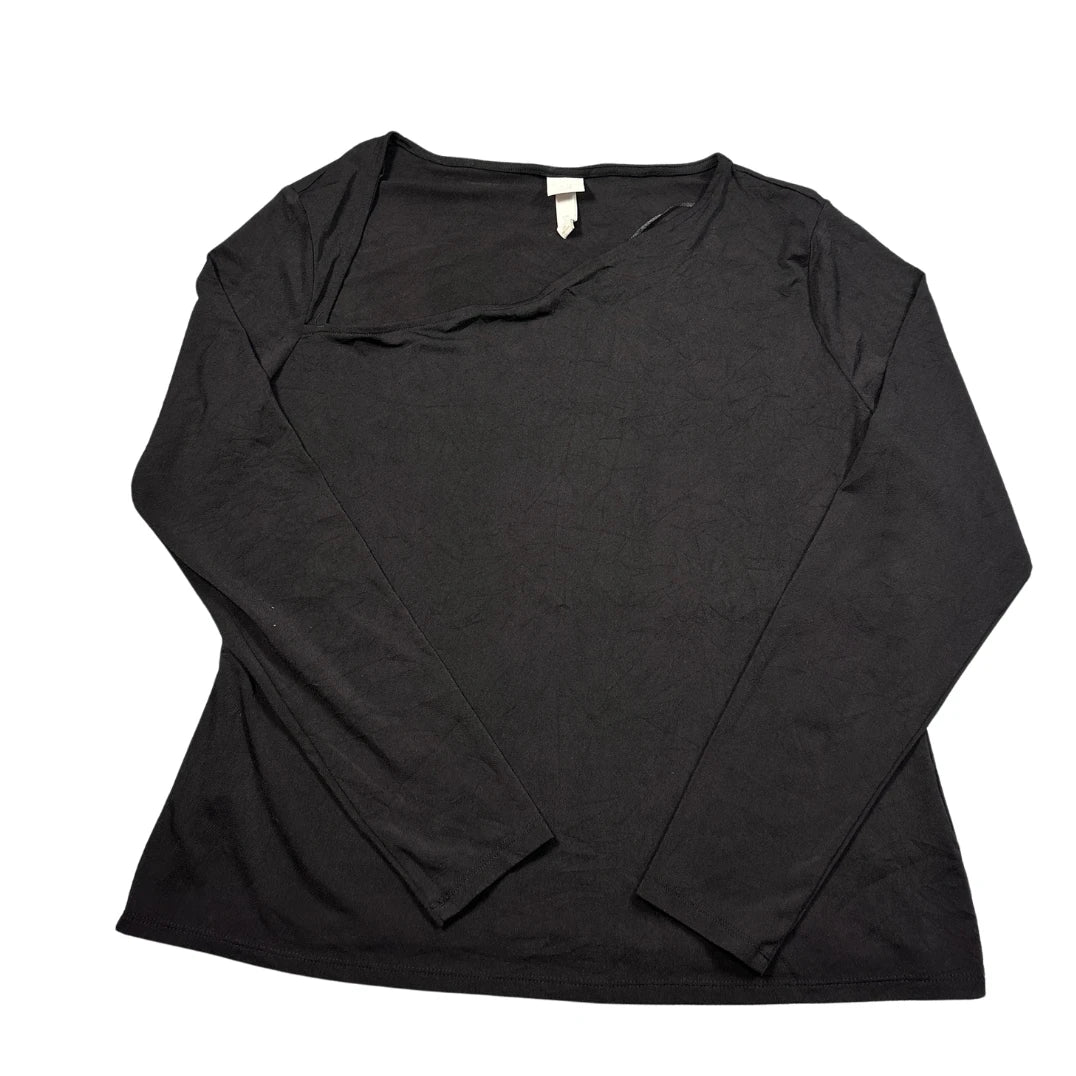 H&M Black Women's Sleeve Top-XL T Shirts