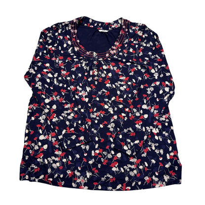 Dash Navy Women's Sleeve Top-UK16 T Shirts
