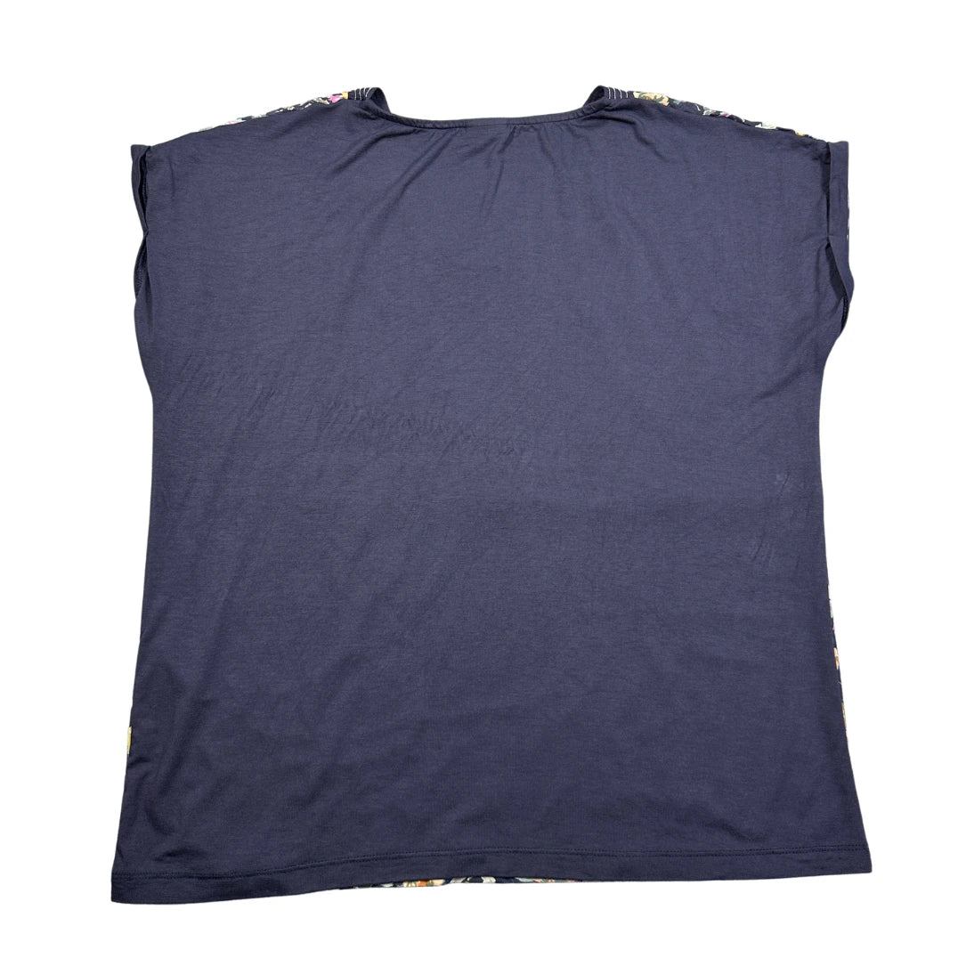 Damart Navy Women's Neck Top-M T Shirts