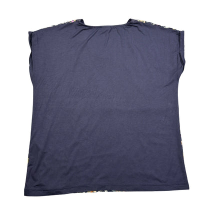 Damart Navy Women's Neck Top-M T Shirts