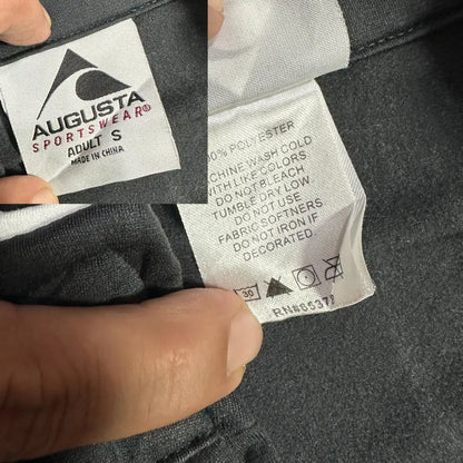 🧥 Augusta Sportswear Black & Neon Green Track Jacket