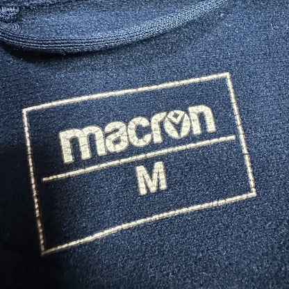 🧥 Macron Navy Blue Quarter Zip Training Top (Medium)