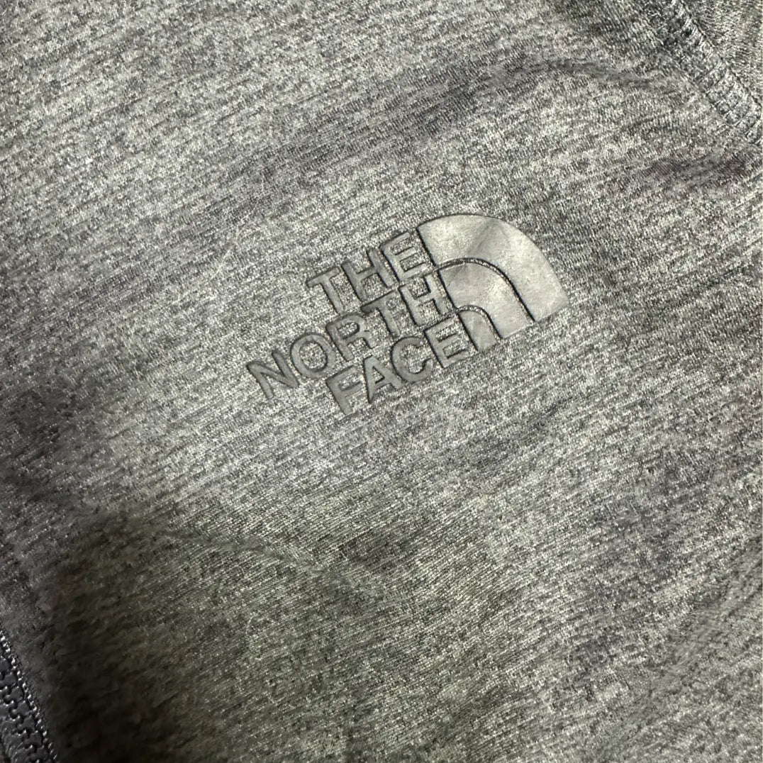 🧥 The North Face Charcoal Grey Full-Zip Fleece Jacket