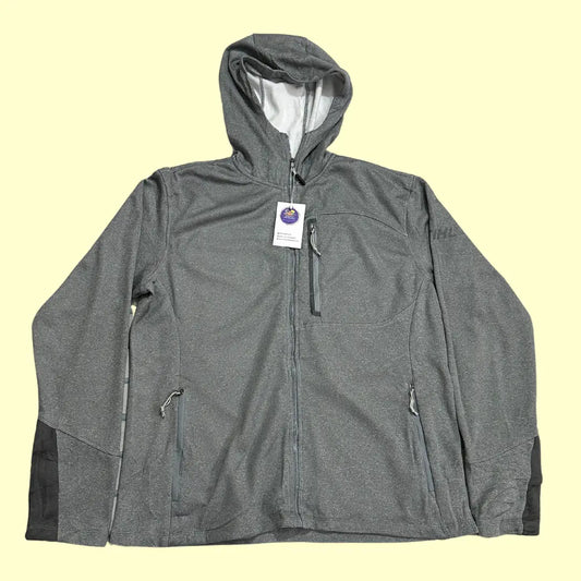 🧥 Fossa Light Grey Performance Hoodie Jacket (Men’s XL)