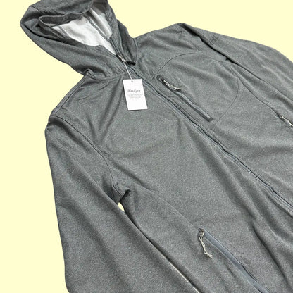 🧥 Fossa Light Grey Performance Hoodie Jacket (Men’s XL)