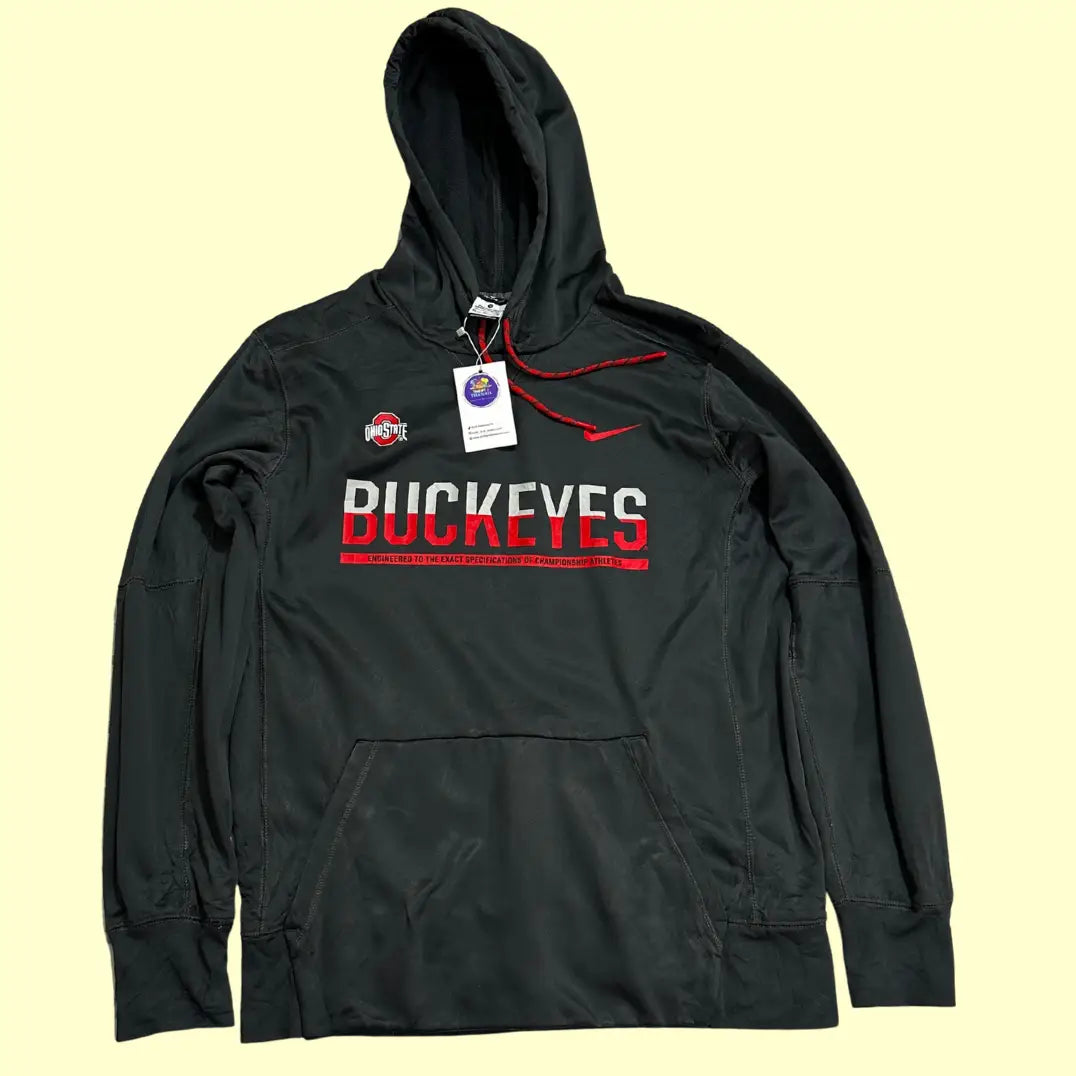 🧥 Nike Therma-Fit “Buckeyes” Hoodie (Men’s M)