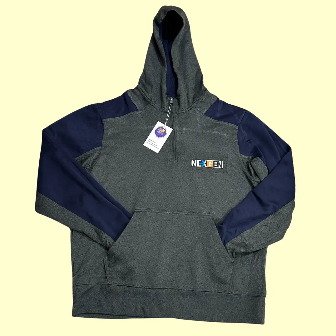 🧥 NEXGEN Two-Tone Half-Zip Hoodie